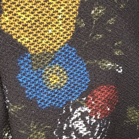 Lularoe Cassie Floral Pencil Skirt Medium - Picture 4 of 4